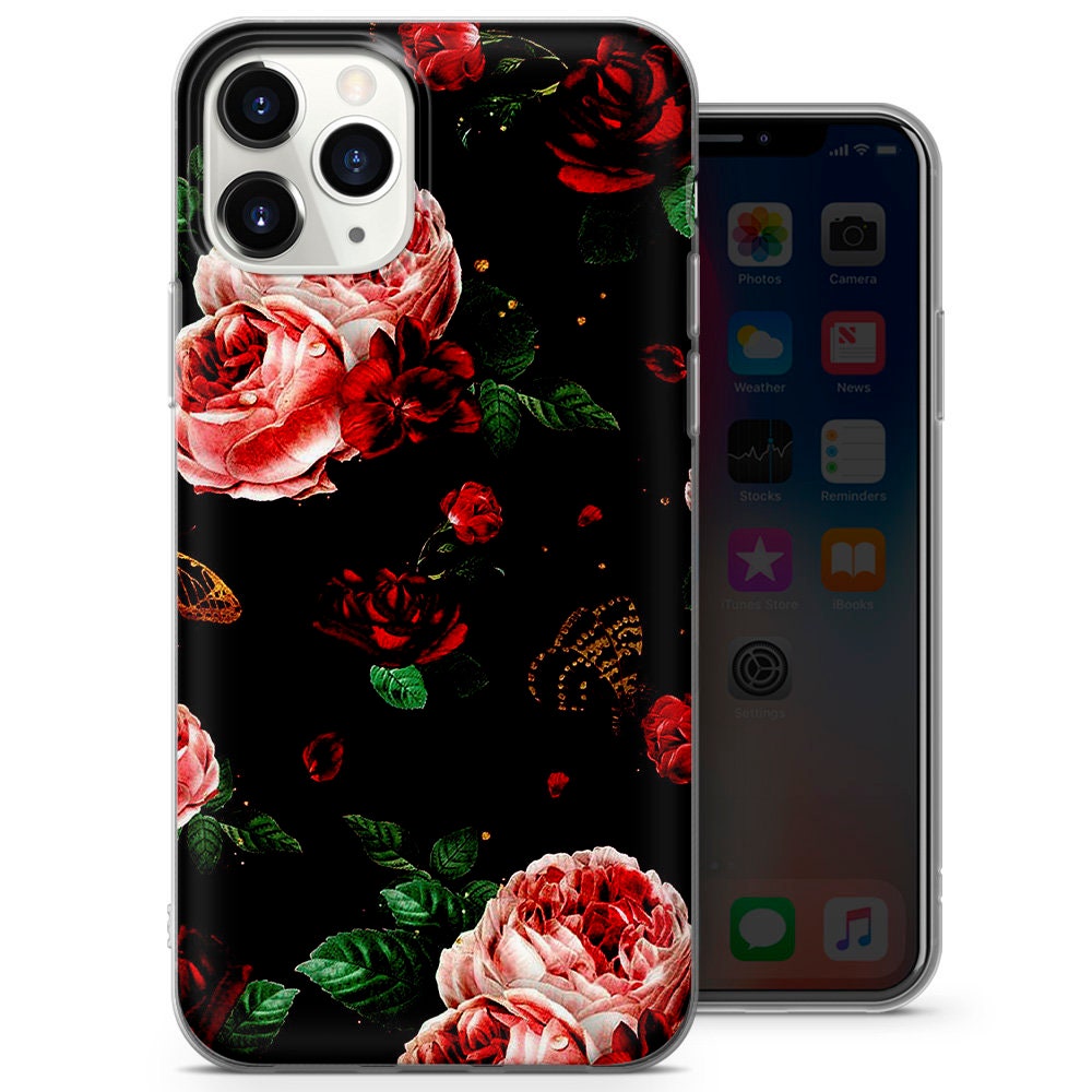 Rose Phone Case iPhone 11 Case iPhone Xr Case iPhone X Case Etsy España