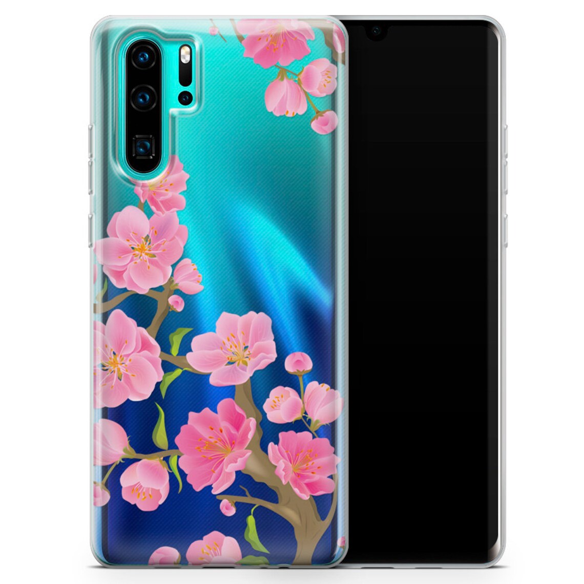 Flowers Phone Case Huawei P30 Case Huawei P30 Pro Case Huawei - Etsy