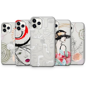 Funda estética para iPhone 15 Pro iPhone 14 Pro Max Funda moderna abstracta  iPhone 13 Funda iPhone 12 Pro iPhone XS Beige iPhone 11 MB29 -  España