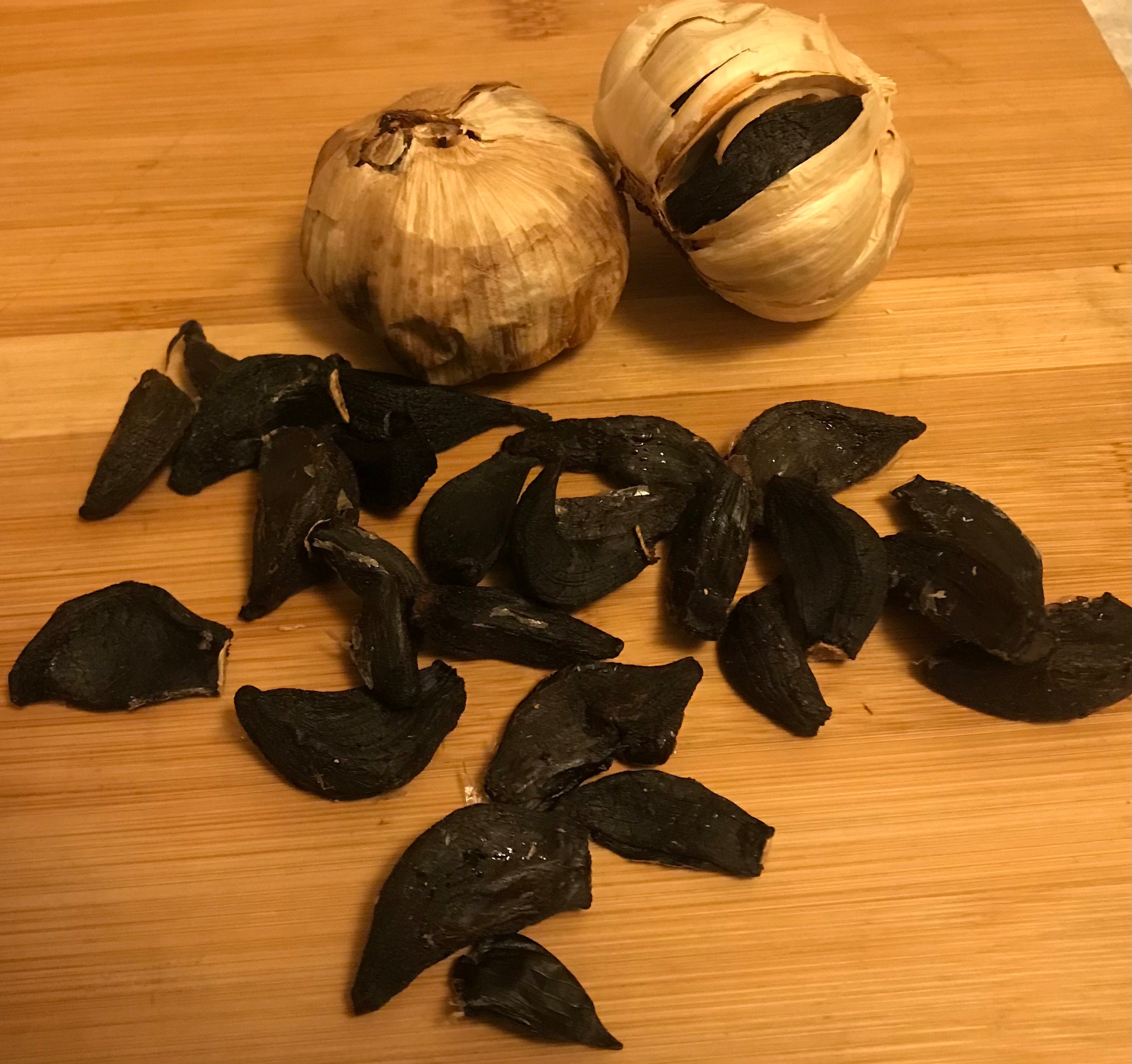 Peeled Black Garlic Cloves 50g handfermented Etsy