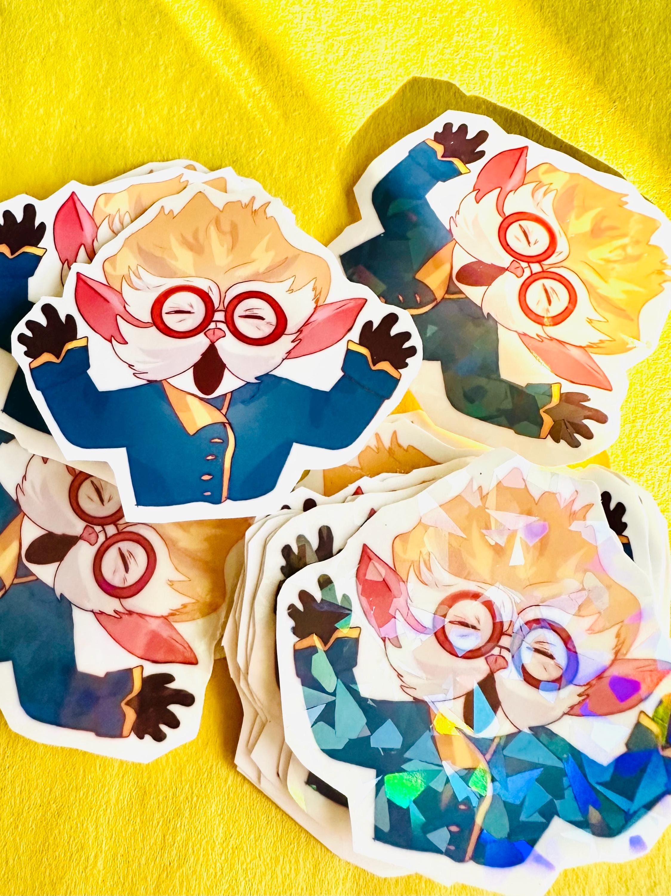 LOL Sticker- Tv Show Version Meme Stickers- Glittery and Handmade - Etsy