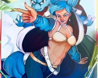 Anime square prints 2