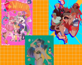 Anime Prints - 10x6 und 5x8