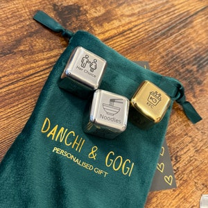 Personalised Dice, Custom Dice, Christmas gifts, Gifts for Him Her, Unique Gifts for Couples, Food Decision Dice, Decision Dice, Food Dice