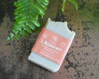 Natural stain remover soap