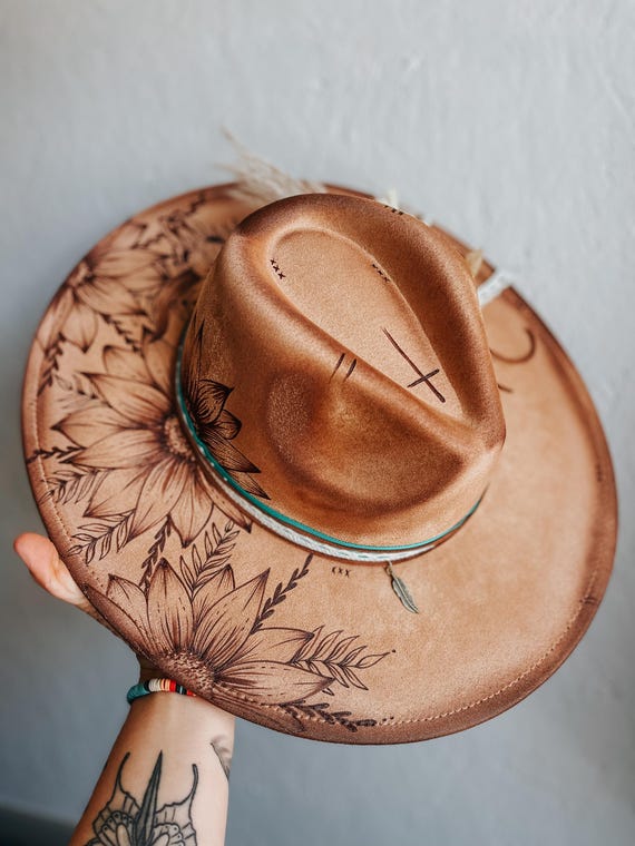 Steer Skull Country Sun Hat Steer Skull Country Sun Hat – Freebird Revolution main image 4