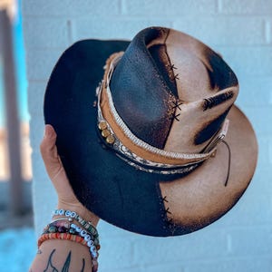 Cream Felt Cowgirl Hat - Etsy display picture 1