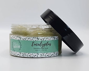 Eucalyptus Scented Emulsified Sugar Scrub