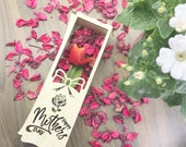 Wooden rose box, Rose box svg, rose box dxf, Mothers day flovers box, mom rose box, Digital files flower box, mom gift, dıy rose box,