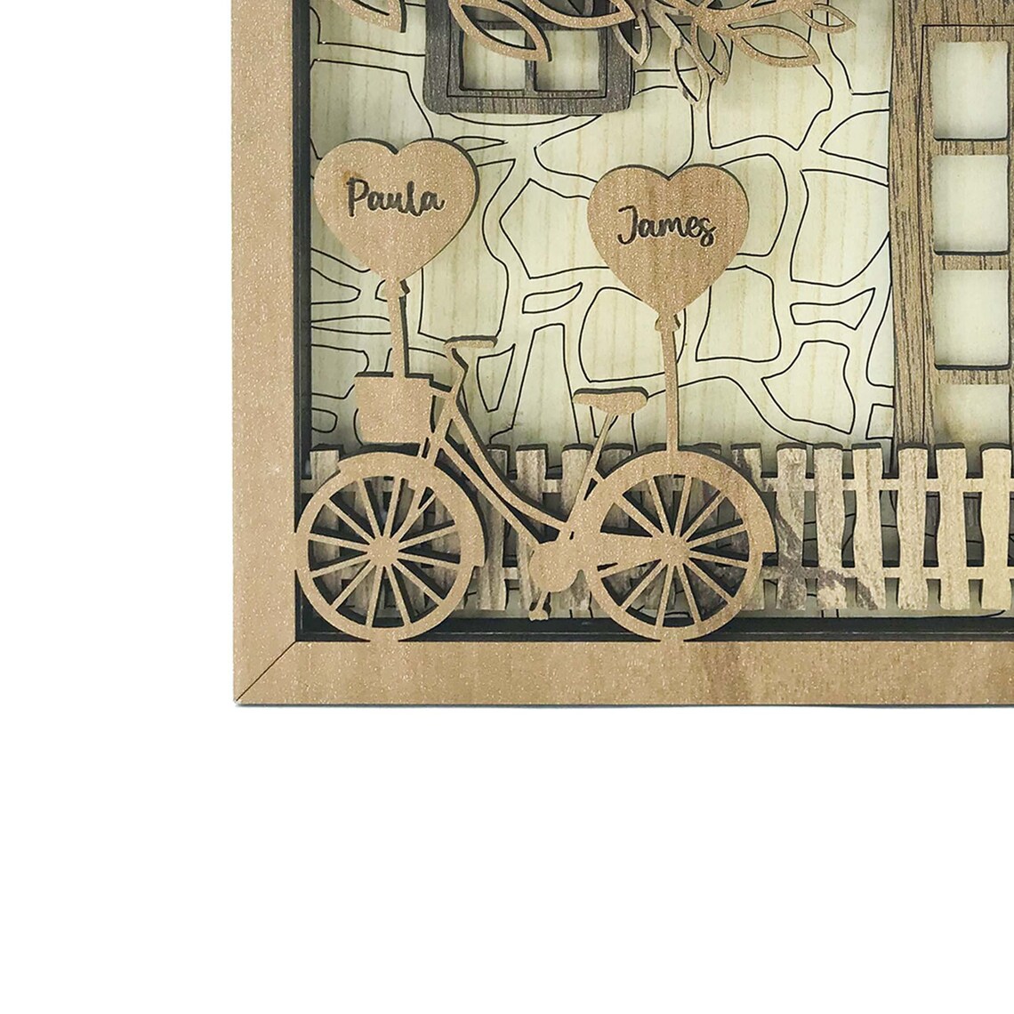 MeMate Personalized Couple Photo Name And Anniversary