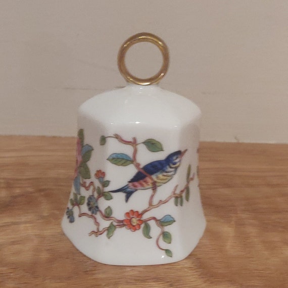 Vintage Aynsley Cottage Garden Handbell English Cottage Etsy