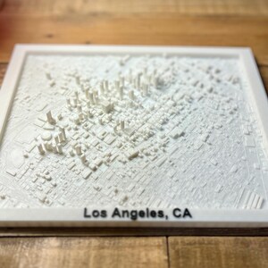 3D Model von Los Angeles Kalifornien