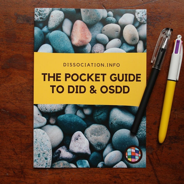 X3 Guides to DID & OSDD Booklet/Leaflet