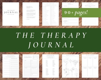 Das ultimative Therapie Journal Arbeitsheft (Psychotherapie, BPD, Depression, Angst, psychische Gesundheit, psychische Erkrankungen, Therapie Arbeitsblätter)