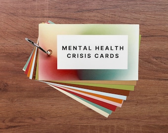 メンタルヘルス危機対処カード：自己鎮静テクニック