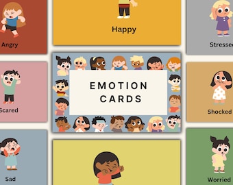 コミュニケーションカード | 感情、気持ち | 子どものメンタルヘルス | 非言語 | 自閉症 | 特別支援教育ニーズ | 印刷可能 | 心理学者