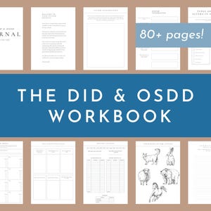 Het ultieme DID- en OSDD-dagboek | Werkboek | Systeemdagboek | Zelfhulp | Trauma | Digitaal | Dissociatie | Dissociatieve identiteitsstoornis