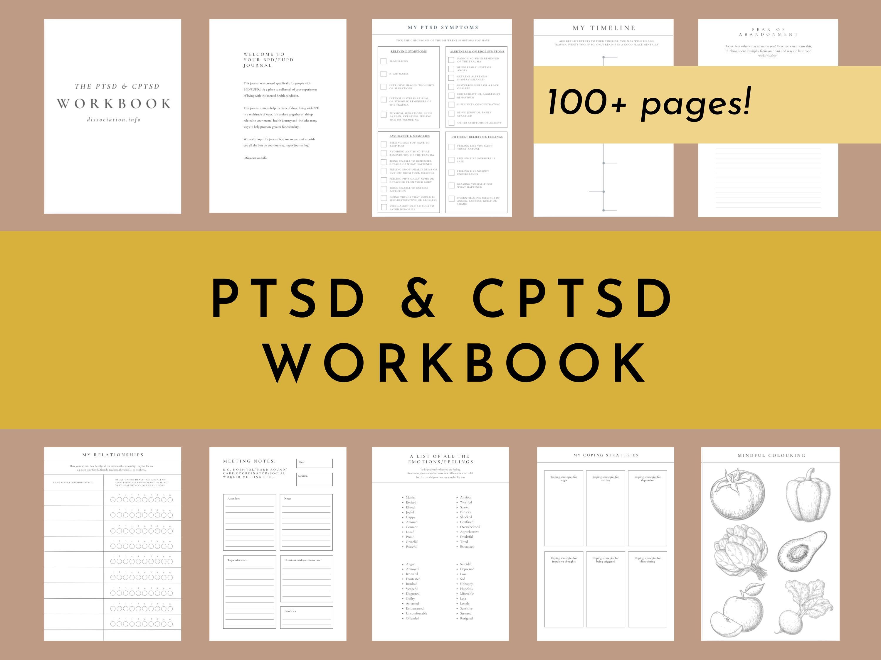 PTSD CPTSDワークブック：トラウマ回復ジャーナル（デジタル