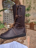 Fabulous Medieval Boots, Rennaissance boots, viking high boots
