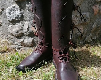COSSACK viking, slavic high boots