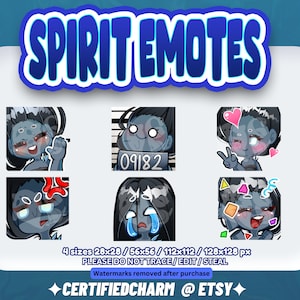 The Spirit {Dead By Daylight} Emotes Pack for Twitch/Discord | Premade Custom Twitch Emotes | Stream Emotes | Streamer | Killer Emotes