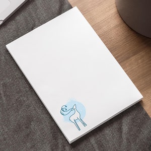 Holiday Sticky Notes, Christmas Notepad, Holiday Reminder Pad, Festive Memo Pad, Winter Stationery