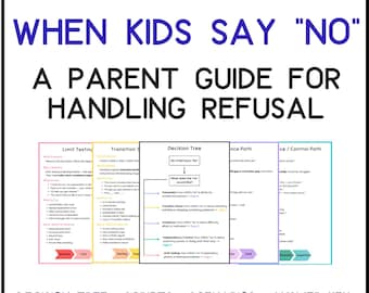 Cuando los niños dicen no / Guía para padres sobre el rechazo infantil, guiones y estrategias de comportamiento (PDF)