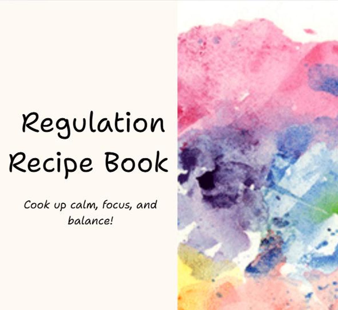 Regulation Recipe Book – Printable Coping Skills Workbook for Kids ...