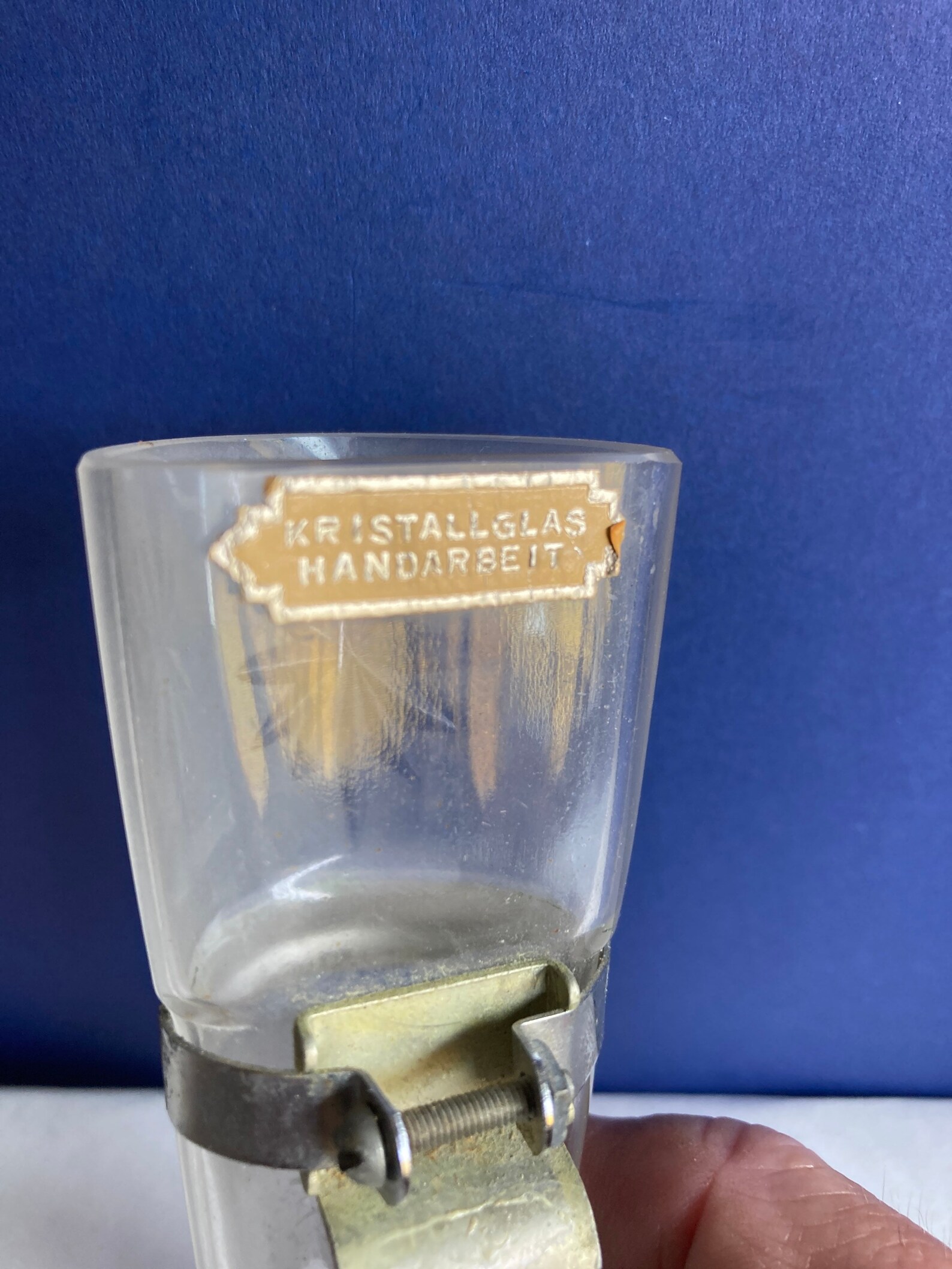 Vintage Automobile Glass Flower Vase Etsy