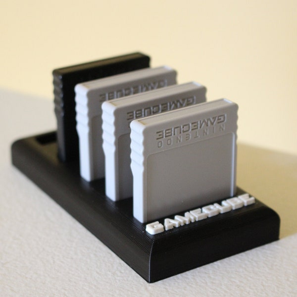 Game Cube Memory Card Display Holder - Multiple Options Available