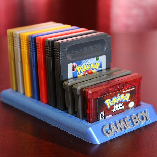 Gameboy Game Cartridge Display Holder - Multiple Options Available