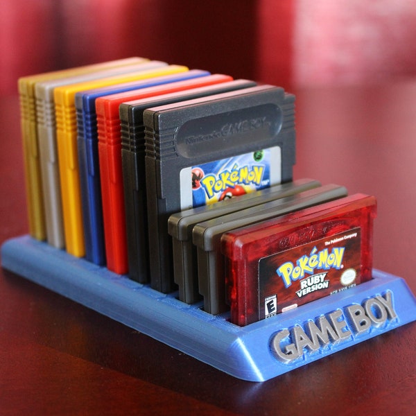 Expositor de cartuchos de Gameboy (varias opciones disponibles)