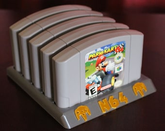N64 Nintendo 64 Cartridge Display - Up to 6 Game Slots!