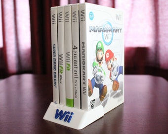 Soporte de exhibición para la caja del juego Wii