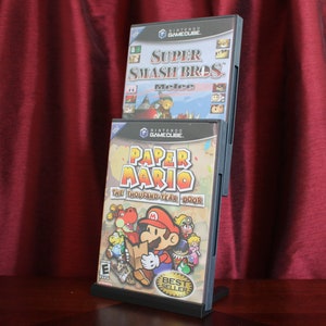 Video Game Case Display Stand for Gamecube, Wii, PS2, Xbox, Xbox 360, PS4, etc.
