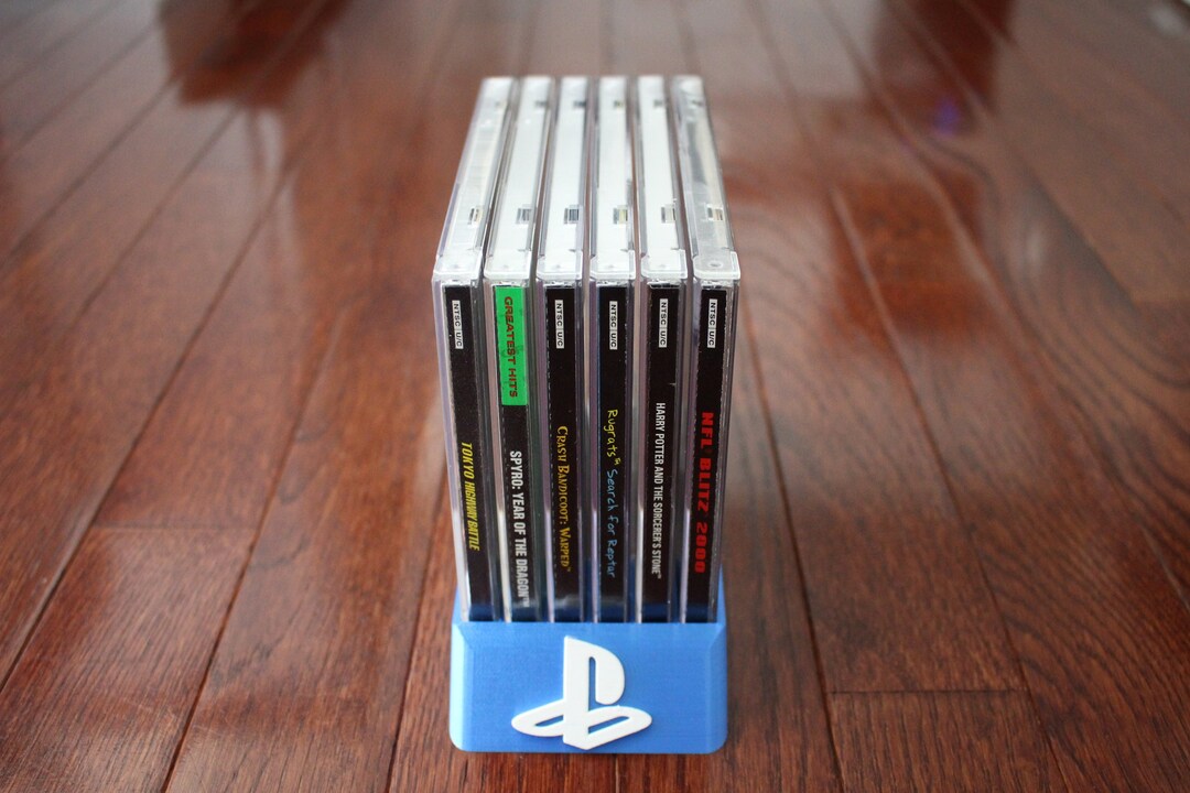 PS1 Game Case Display Stand Etsy