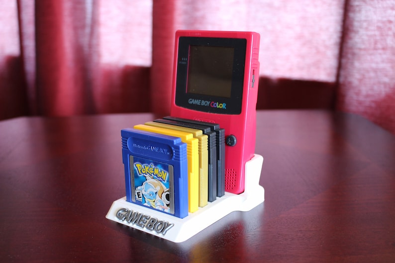 Gameboy Color and Cartridge Display Stand Multiple Options Etsy Australia