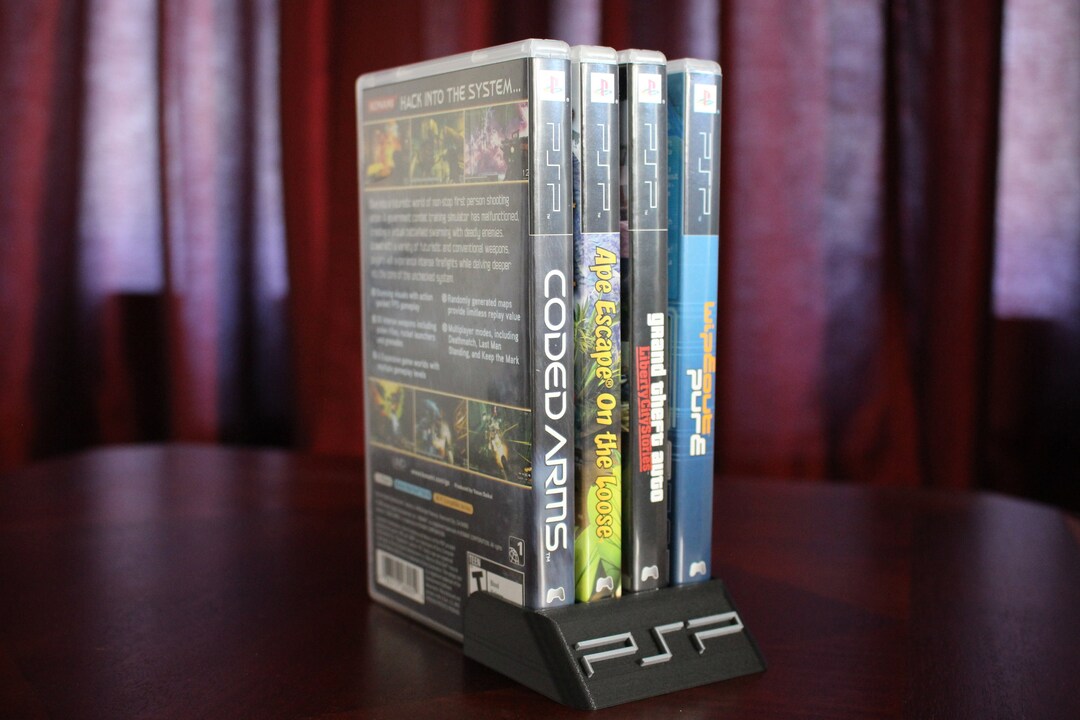 PSP Game Case Display Stand Etsy