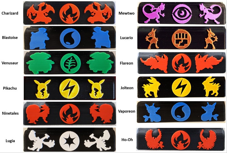 Pokemon Card Stand - Fits PSA, Top Loaders, etc. Multiple Styles Available image 4