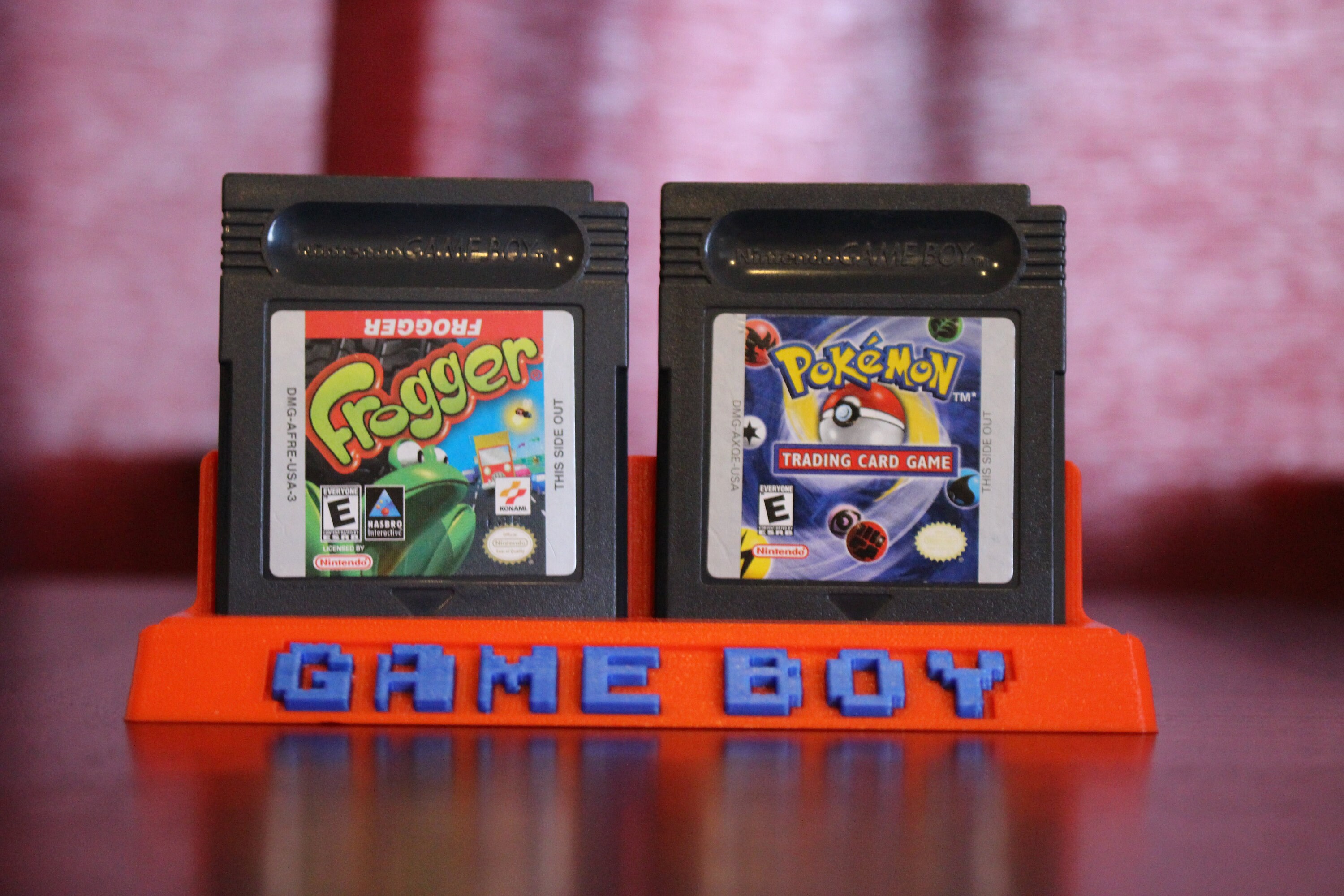 Two Game Boy Cartridge Display Holder Etsy