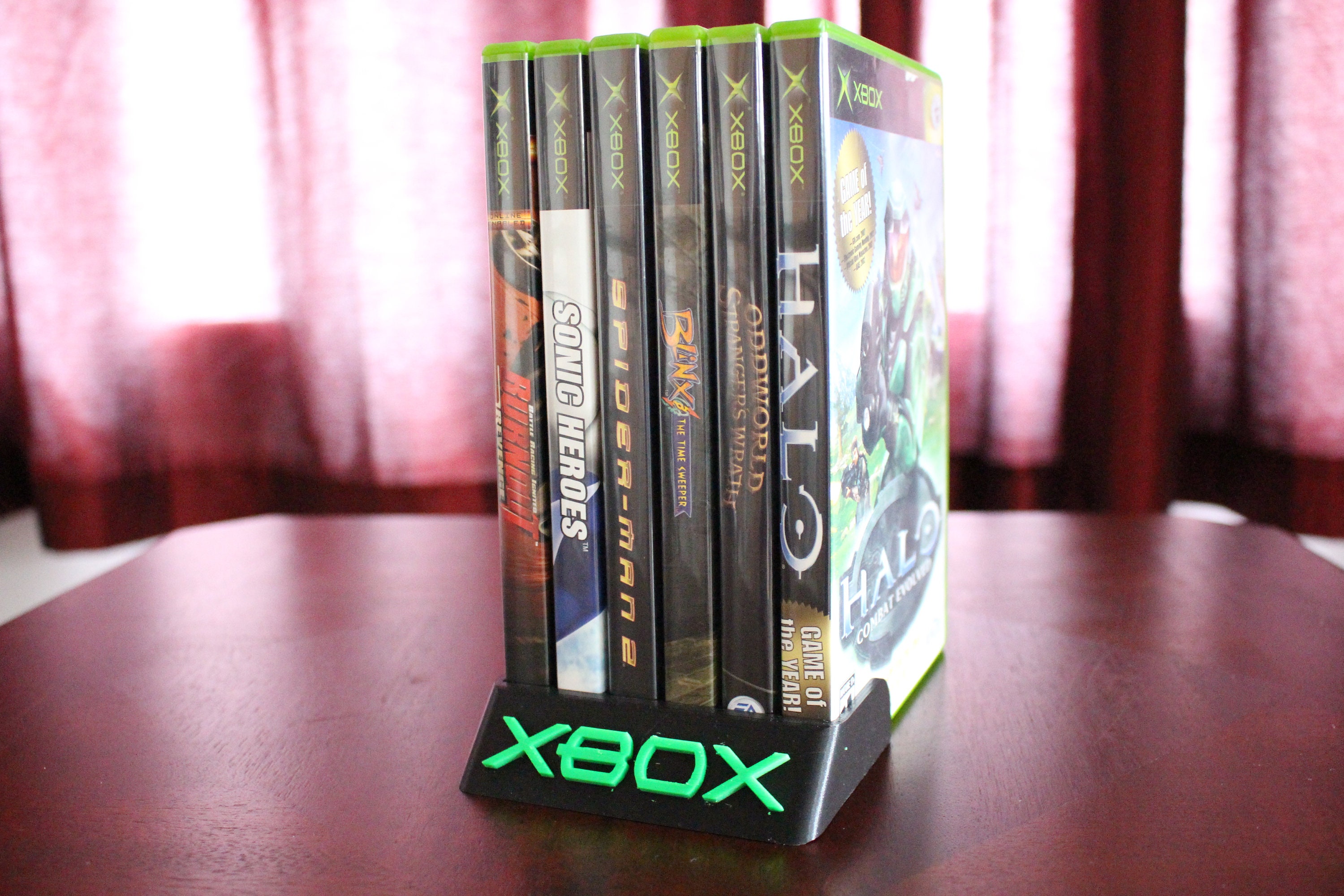 Original Xbox Game Case Display Stand Etsy Original Xbox Game Case Display Stand Etsy