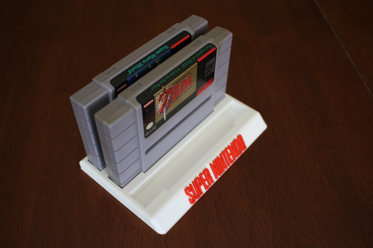 SNES Cartridge Display Stand Multiple Slot Options Etsy