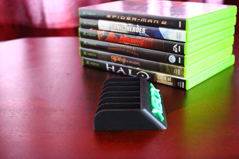 Original Xbox Game Case Display Stand Etsy
