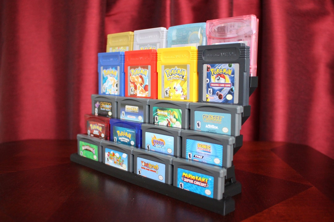 Gameboy Game Cartridge Riser Display Tower - Etsy