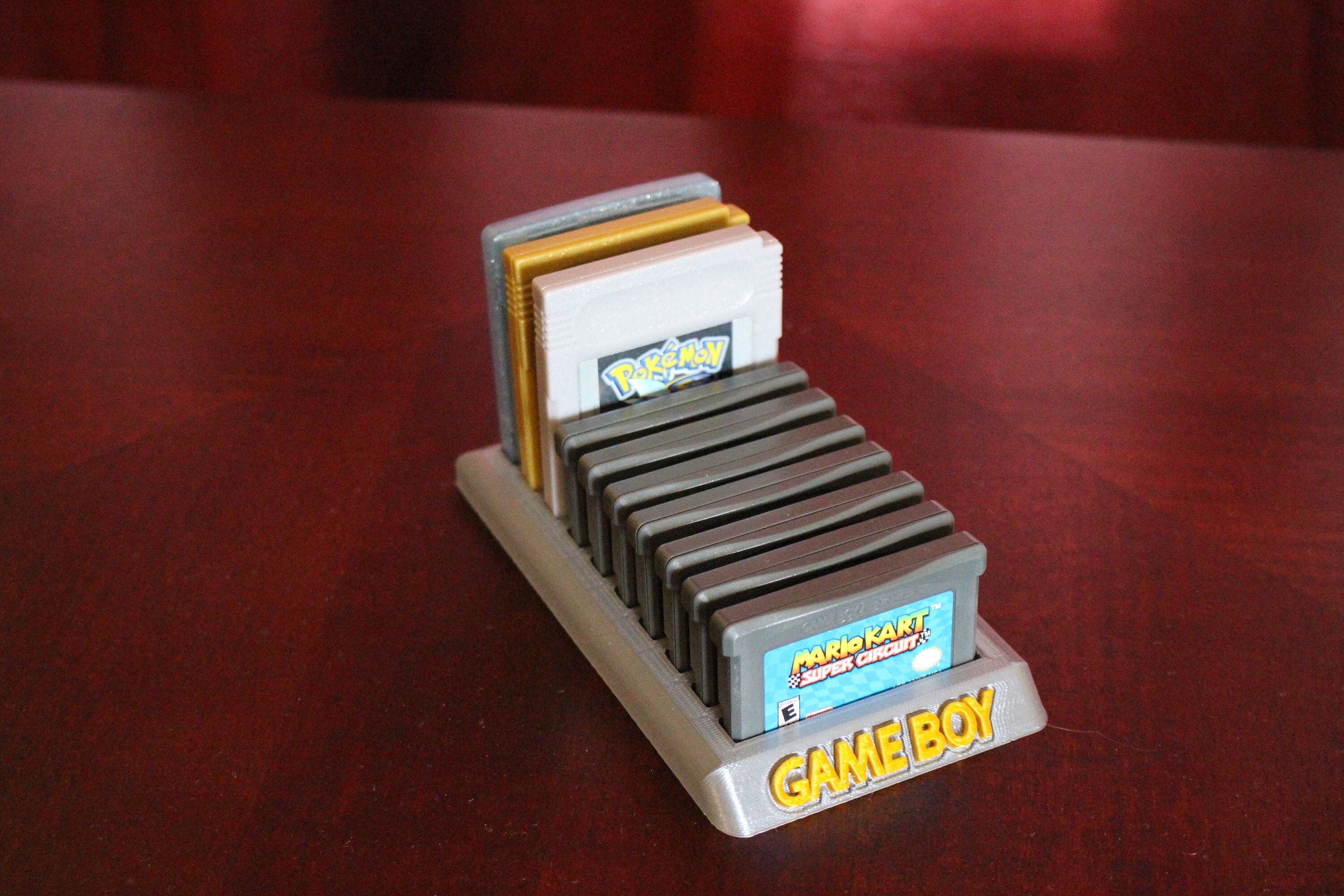 Gameboy Game Cartridge Display Holder Multiple Options Etsy Canada