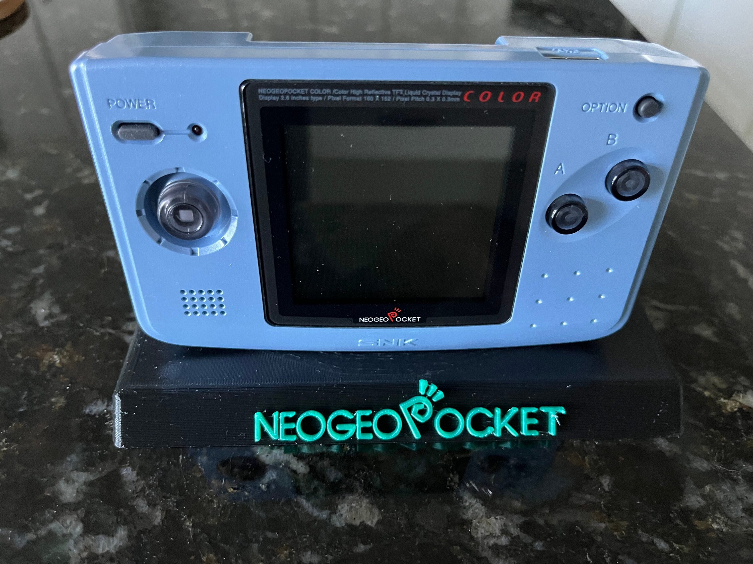 Présentoir couleur Neo Geo Pocket