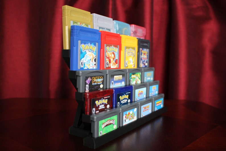 Gameboy Game Cartridge Riser Display Tower - Etsy
