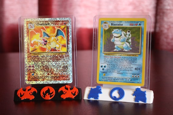 Pokemon Card Stand - Fits PSA, Top Loaders, Etc. Multiple Styles