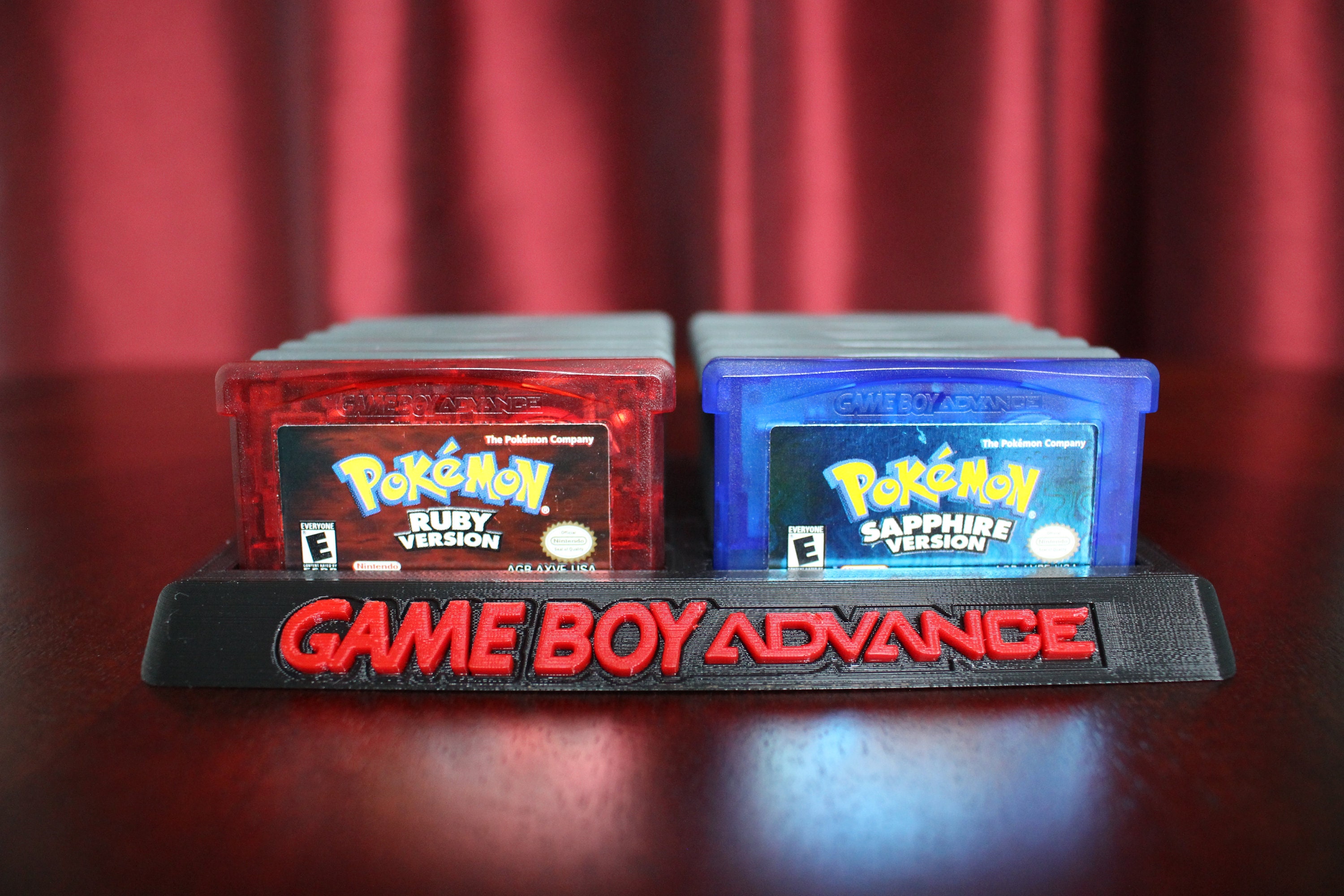Gameboy Advance Game Cartridge Display Holder - Multiple Options ...