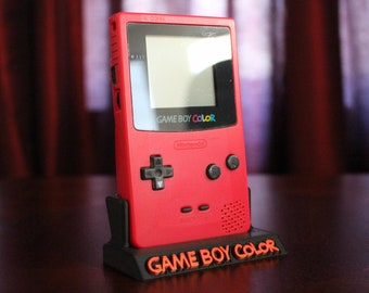 Gameboy Color Display Stand